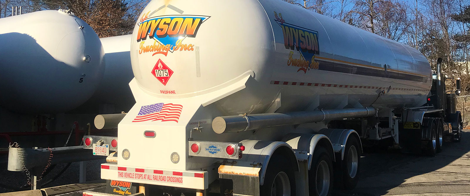 Wyson Trucking Propane Tanker