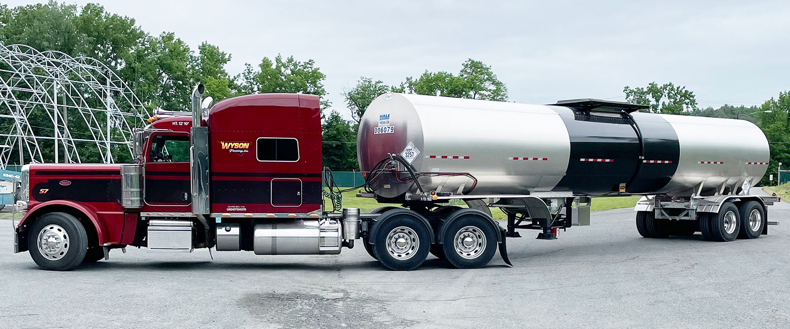 Wyson Trucking Truck and Trailer